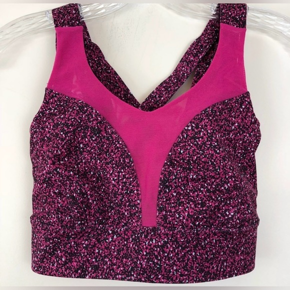 Lululemon Oxygen Sports Bra Magenta Size 4 - Picture 5 of 9